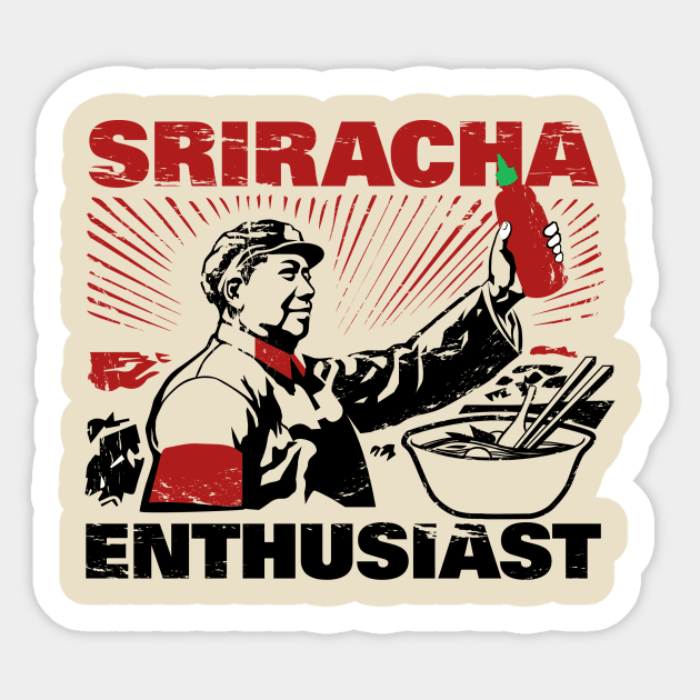 Sriracha Sticker by son_of_harris